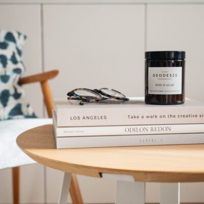 Geodesis agar wood candle