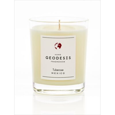 Geodesis tuberose scented candle