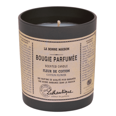 Lothantique cotton flower scented candle