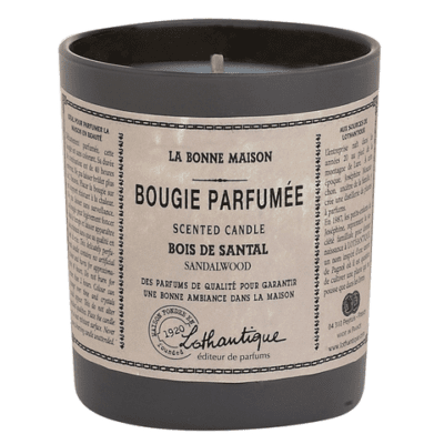 Lothantique sandalwood scented candle