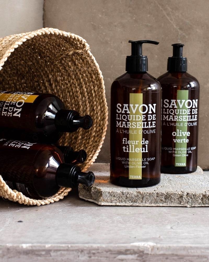 Terra - stylish, economical bath & body range.